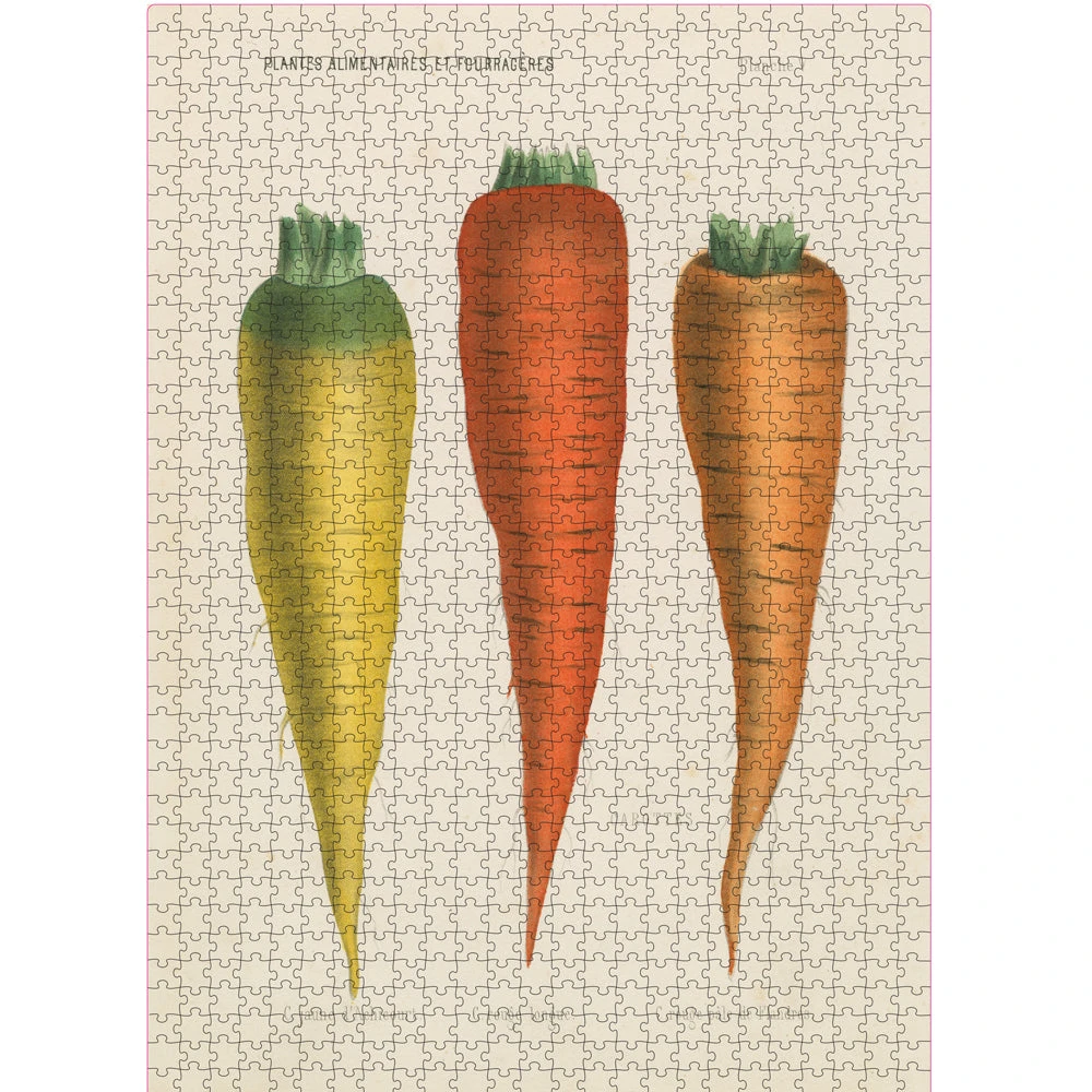 John Derian Company Inc Ceramic & Porcelain Fruit Three Carrots 1,000-Piece Puzzle 4 John Derian Company Inc Ceramic & Porcelain Fruit Three Carrots 1,000-Piece Puzzle