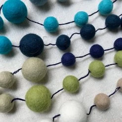 Cody Foster & Co. Cool Color Blocked Garland Holiday