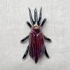 Wiktoria Black & Pink Bug Ornament Holiday