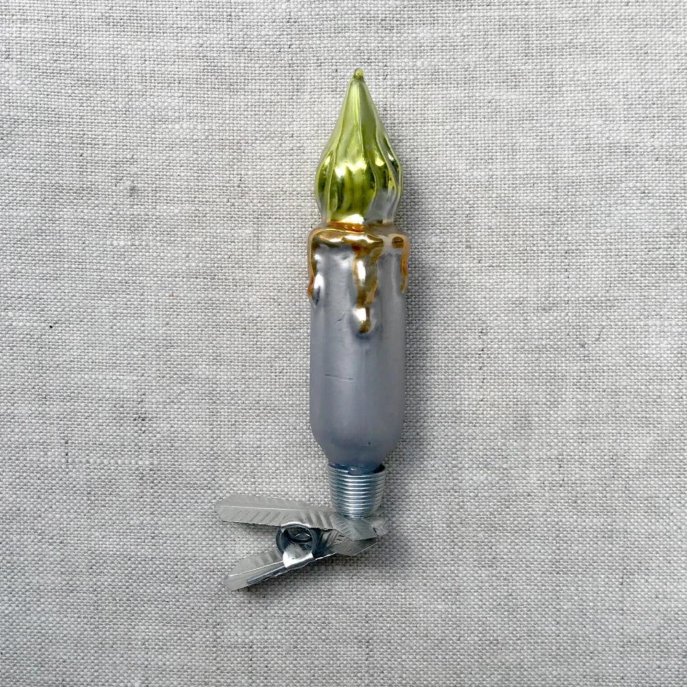 Nostalgie Christbaumschmuck Nostalgic Candle Clip-On Ornament 3 Nostalgie Christbaumschmuck Nostalgic Candle Clip-On Ornament