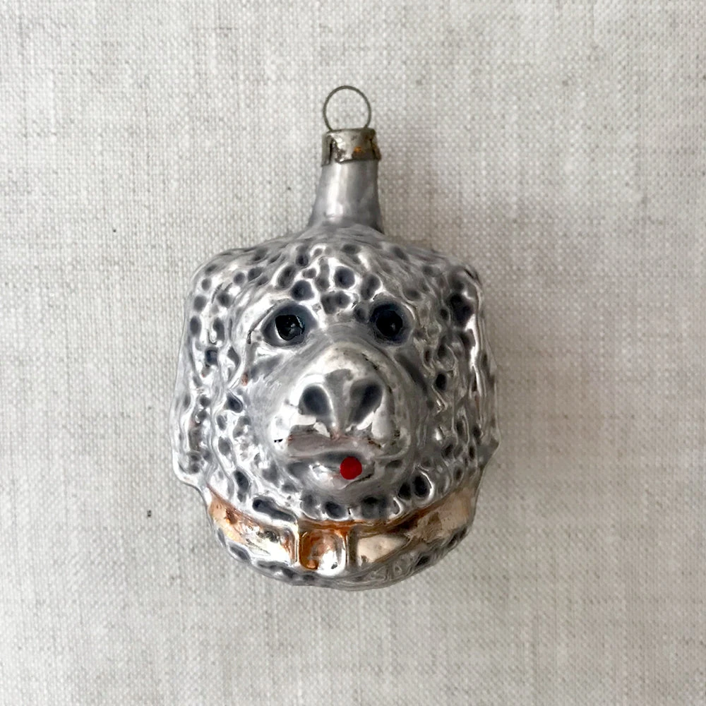 Nostalgie Christbaumschmuck Holiday Nostalgic Dog Head Ornament 3 Nostalgie Christbaumschmuck Holiday Nostalgic Dog Head Ornament