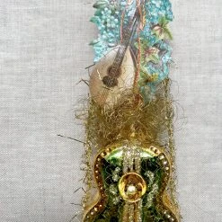 Nostalgie Christbaumschmuck Holiday Victorian Guitar Ornament 5 Nostalgie Christbaumschmuck Holiday Victorian Guitar Ornament