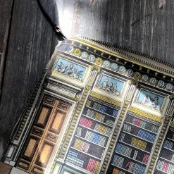 John Derian Company Inc Library Zipper Pouch Pouches & Totes