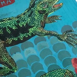 Art & Objects Nathalie Lete Painting - Iguana