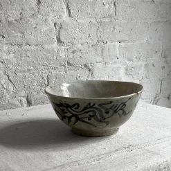 Vintage Dining & Tabletop 19th Century Chinoiserie Bowl (No. 10G)