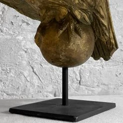 Vintage Mounted 19th Century Steamboat Pilot House Eagle