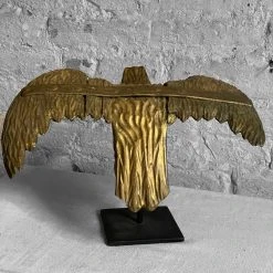 Vintage Mounted 19th Century Steamboat Pilot House Eagle