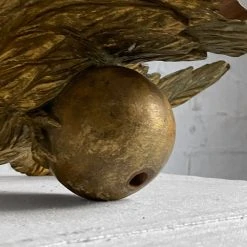 Vintage Mounted 19th Century Steamboat Pilot House Eagle