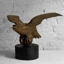 Vintage Mounted 19th Century Steamboat Pilot House Eagle