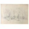 Vintage Evert Rabbers Cow Drawing 32