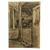 Vintage Evert Rabbers Barn Drawing 59 Art & Objects
