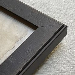 Vintage 19th Century Framed Poodle Portrait Art & Objects