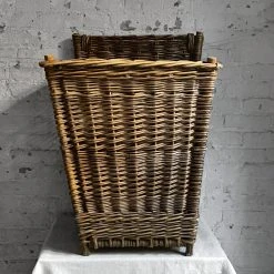 Vintage Antique French Basket Pouches & Totes