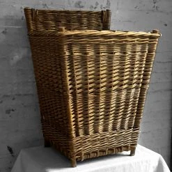 Vintage Antique French Basket Pouches & Totes
