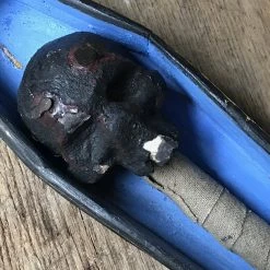 Vintage Antique Austrian Skull Reliquary Vintage & Antiques