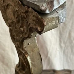 Vintage Dining & Tabletop 19th Century Black Forest Carved Wooden Candlestick Pair