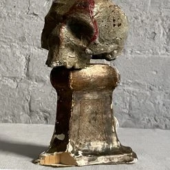 Vintage Vintage & Antiques Early 20th Century Carved Austrian Skull