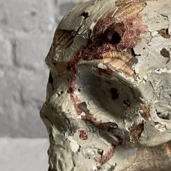 Vintage Early 20th Century Carved Austrian Skull Vintage & Antiques