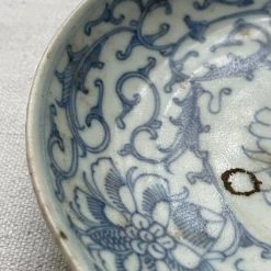 Vintage 19th Century Chinoiserie Small Plate (No. 1114)