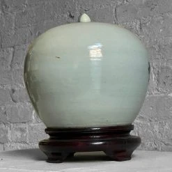 Vintage 19th Century Chinoiserie Jar Dining & Tabletop