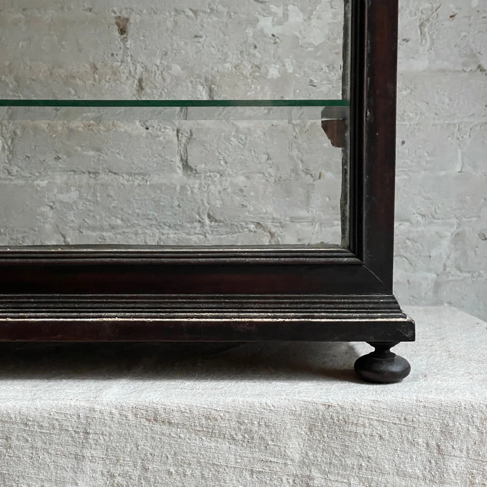 Vintage 19th Century English Display Case Vintage & Antiques 6 Vintage 19th Century English Display Case Vintage & Antiques