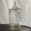 Vintage 19th Century French Lidded Glass Jar