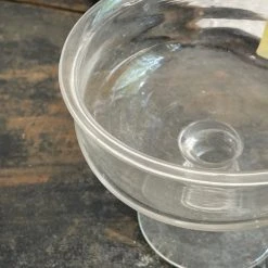 Vintage 19th Century French Small Footed Bowl