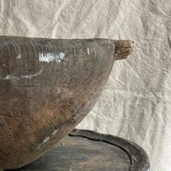 Vintage 19th Century French Wooden Bowl