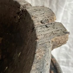 Vintage 19th Century French Wooden Bowl