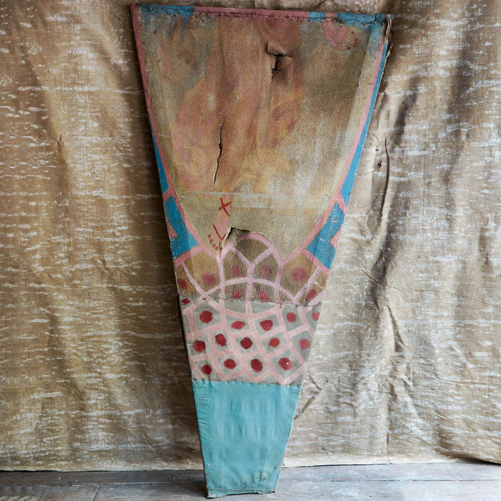 Vintage Set Of 8 19th Century Painted Carousel Panel Art & Objects