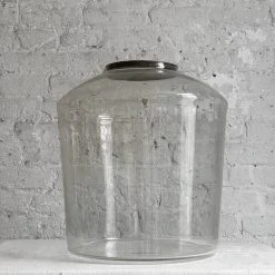 Vintage Lidded Glass Jar