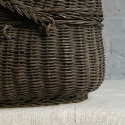 Vintage Pouches & Totes 19th Century Market Basket No. 1
