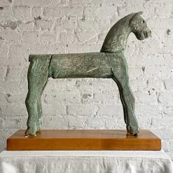 Vintage Vintage & Antiques Antique Mounted Toy Horse