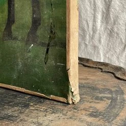 Vintage Vintage Art 19th Century French Horse Racing Painting