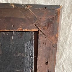 18th Century French Floral Still Life Painting In Vintage Frame