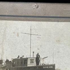 Vintage Boating Photograph Vintage Art