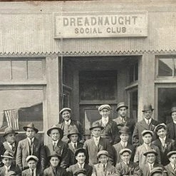 Vintage Antique Social Club Photograph Vintage Art