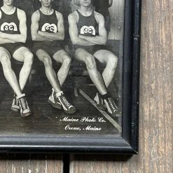 Vintage Basketball Team Photograph Vintage Art
