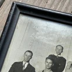 Vintage Basketball Team Photograph Vintage Art