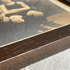 Vintage Art Vintage Basketball Team Photograph