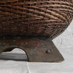 Vintage Late 19th Century Southeast Asia Basket (No. 01) Pouches & Totes