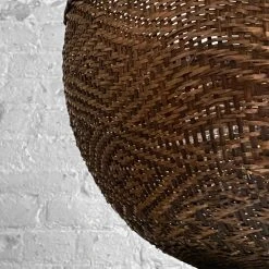 Vintage Late 19th Century Southeast Asia Basket (No. 03)