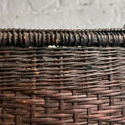 Vintage Late 19th Century Southeast Asia Basket (No. 02)
