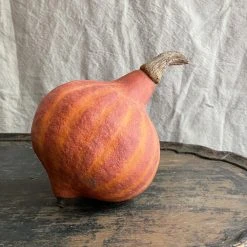 Ceramic & Porcelain Fruit Vintage Italian Squash