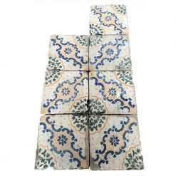 Vintage Vintage & Antiques Set Of 7 Early 19th Century French Tiles