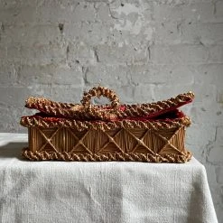 Pouches & Totes Vintage Tramp Art Box