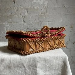 Pouches & Totes Vintage Tramp Art Box