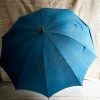Vintage Early 20th Century Blue Umbrella 1 Vintage & Antiques
