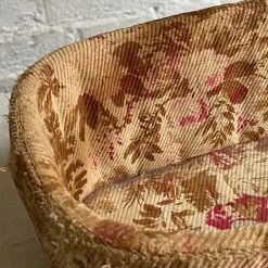 Vintage Antique Victorian Covered Basket Pouches & Totes