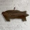 Vintage Wood Carved Pig Vintage & Antiques